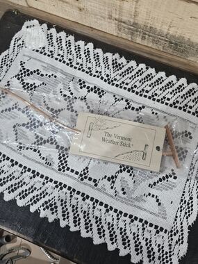 Vermont Weather Stick Natural Wood Weather Predictor